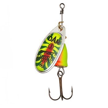 Błystka obrotowa DAM Effzett Executor Spinner #4 8g FIRESHARK 5127208