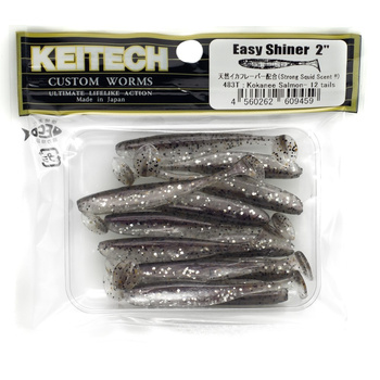 Keitech Easy Shiner 2'' 5cm 1g 483T KOKANEE SALMON 12szt - op