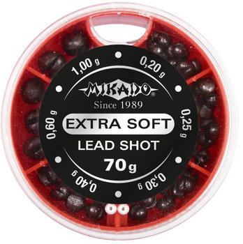 Śrut wędkarski Mikado mały zestaw A 70g OMS-MA-70