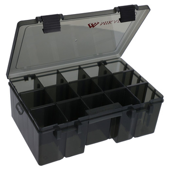 Pudełko wędkarskie Mikado głębokie z przegródkami 29x18,5x7cm UACH-H497