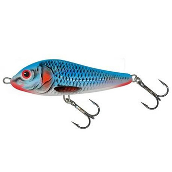 Wobler Salmo Rattlin Slider 11cm 47g Sinking BLEEDING BLUE QRN022