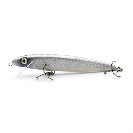 Wobler Usak Slim minnow 10cm 15g SILVER