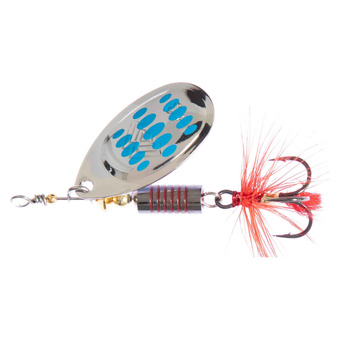 Błystka obrotowa Mikado HYPNOTIC nr 2 4.3g SILVER BLUE PMB-HYP-2-SB