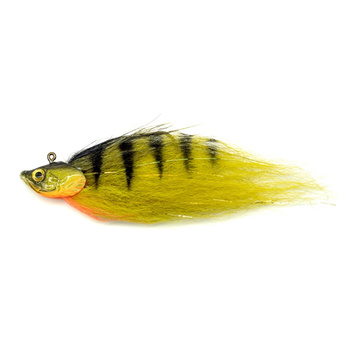 Streamer Szczupakowy JerkFly Jig 15cm 12g OLIVE PERCH