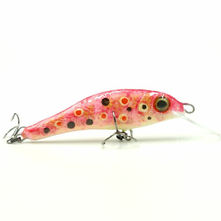Wobler pstrągowy TG 6cm 5,5g CIERNIK PINK