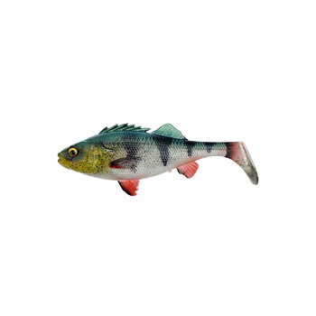 4D Perch Shad Savage Gear B 17,5cm 68g GREEN SILVER SVS73963