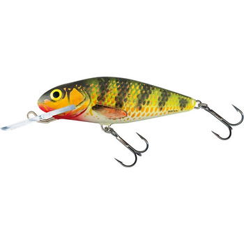 Wobler Salmo Perch 8cm 14g Floating DR HOLOGRAPHIC PERCH QPH002