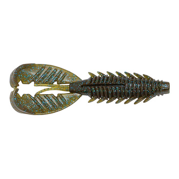 X Zone Lures Adrenaline Craw Jr 3.5'' 8,7cm 6,5g GREEN PUMPKIN BLUE FLAKE op.-7szt.