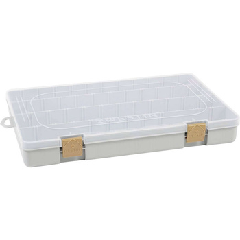 Pudełko Westin W3 Tackle Box 36x22,5x4,8cm GREY/CLEAR B02-706-037