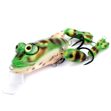 Wobler Wob-Art Żaba 9cm 14g GREEN/GREEN