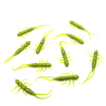 Widelnica Realistic Shad Matusiak 8,5cm 2g CIEMNA ZIELEŃ 10szt