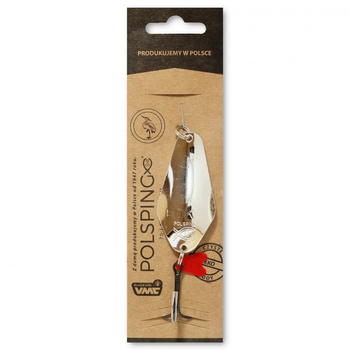 Błystka wahadłowa Polsping FOKA srebrny 21g  BWF0AG