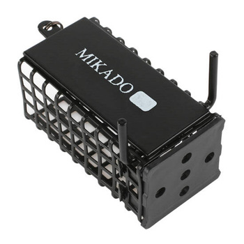 Koszyczek zanętowy Mikado kwadratowy z pazurem 25x30x44mm 70g CZARNY AMKZ-01-70-B