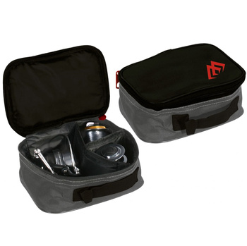 Pokrowiec na kołowrotki Mikado 20x13.5x9cm Czarny UWJ-R002B