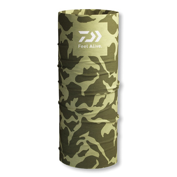 Komin Daiwa Neckgaiters with Display GREEN CAMO 18206-102