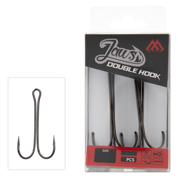 Kotwica Podwójna Mikado JAWS Double Hook #4/0 - op.4szt