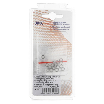Kółko Łącznikowe JMC Adventure #1/0 5kg 5mm 20szt KŁ#1/0/20
