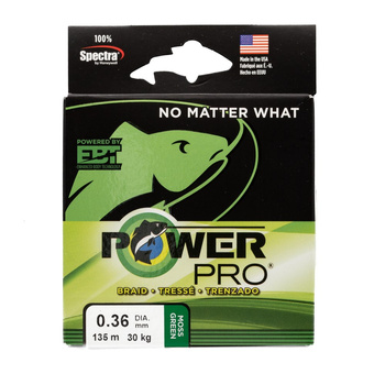 Plecionka Power Pro 0,36mm 135m 30kg/66lb MOSS GREEN PPBI13536MG