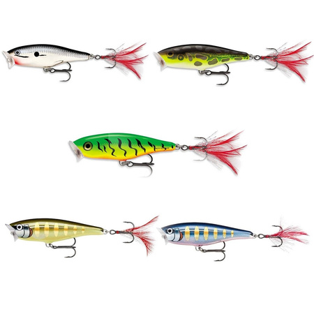 Zestaw woblerów Rapala Skitter Pop 7cm 7g 5szt