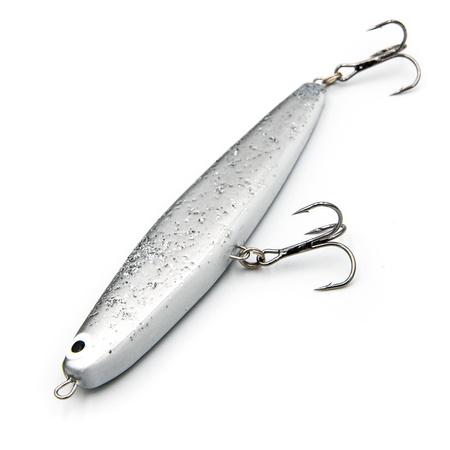 Wobler Leniuch ciężki 11cm black/silver glitter