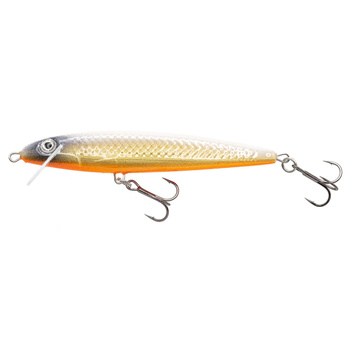 Wobler River Custom Baits Zander Slim 10cm 6g WHITE GOLD ORANGE