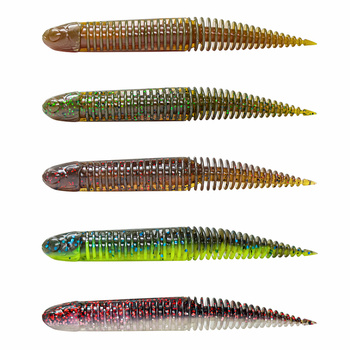 Ned Dragon Tail Slug Savage Gear 8,8cm 4g CLEAR WATER MIX 1609051