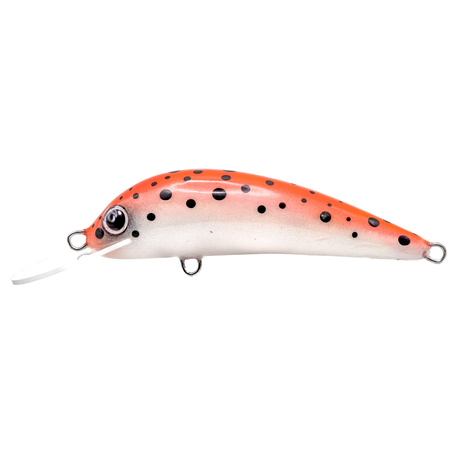 Wobler Trociowy Salmon Sambor 6,5cm 6g ORANGE FLUO