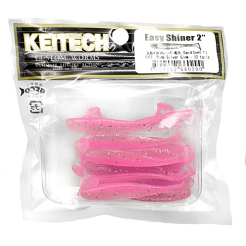 Keitech Easy Shiner 2'' 5cm 1g #535T PINK SILVER GLOW 12szt. - op.