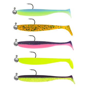 Zestaw EasyShad 5'' uzbrojony COLOR MIX 1