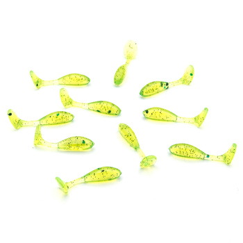 Fishchaser Micromaster 2,5cm 1g CHARTREUSE AND PEPPER 10szt.