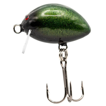 Wobler Psycho Bugg HMG Lures 2,5cm 2,3g DARK GREEN