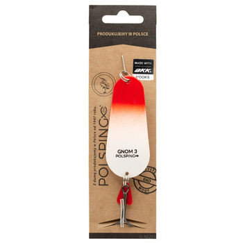 Błystka Wahadłowa Polsping Gnom 3 30g RED HEAD BW-G03RH
