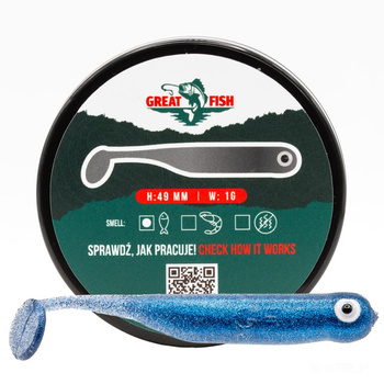 Great Fish GF1 Fish Scent 49mm 1g BLUE PEARL 10szt.