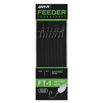 Przypony BKK Feeder Tournament FT-1 BR #14 10cm 0,20mm 8szt A-BW-5033