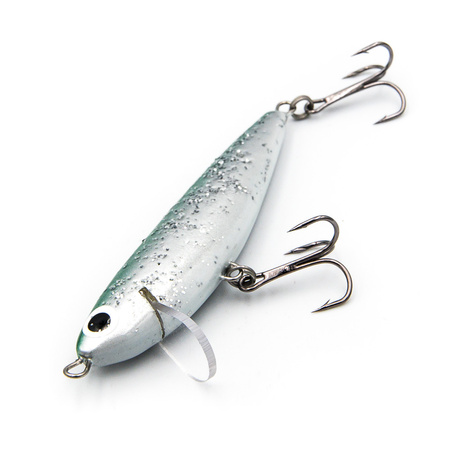 Wobler Sierpik 7 cm green/silver glitter