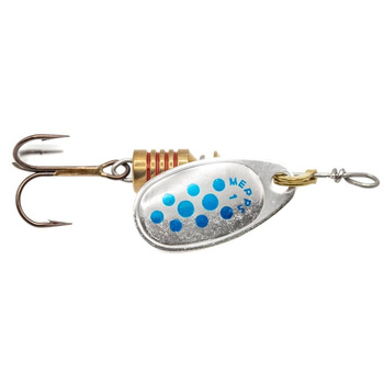 Mepps Comet Decore #1 3,5g SREBRNY/NIEBIESKIE KROPKI 30429001