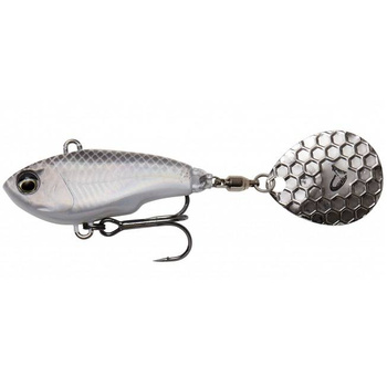 Savage Gear Fat Tail Spin 5,5cm 9g Sinking WHITE SILVER 71758