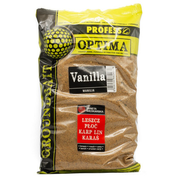 Zanęta wędkarska Profess Optima 1 kg WANILIA PROS-ZO-WAN