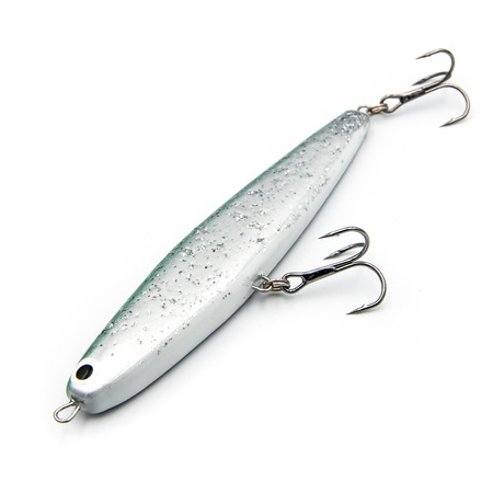 Wobler Leniuch ciężki 11cm green/silver glitter