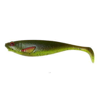 Dam Effzett Strike Shad 14cm 22g MOTOROIL CHARTREUSE 60430