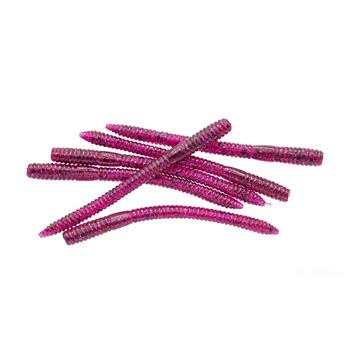 Perch Professor Flying Worm 2.75'' 7cm 1g #02 PURPLE PEPPER