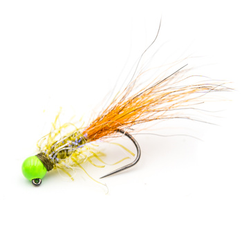 Przynęta Micro Jig FOX 4,0mm 0,6g  Blood Orange/Olive/Chartreuse  MJ0015