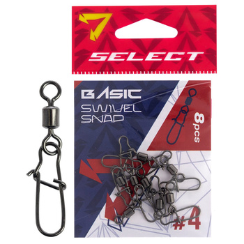 Select Agrafka z krętlikiem Basic Swivel Snap #4 (8 szt/opak) 18707551