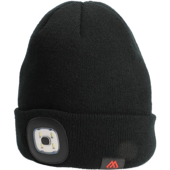 Czapka Zimowa Led Beanie Mikado BLACK UM-UC012