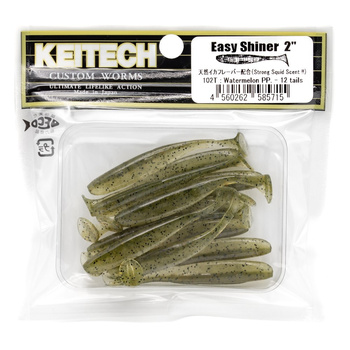 Keitech Easy Shiner 2'' 5cm 1g 102T WATERMELON PP. 12szt - op