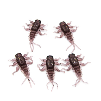 Fishchaser Microlarvae jętka 2,7cm 1g BROWN AND PEPPER 5szt.