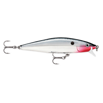Rapala Flat Rap 8cm 7g Floating CHROME FLR08CH