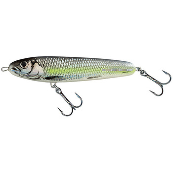 Wobler Salmo Sweeper 12cm 34g Sinking SILVER CHARTREUSE SHAD QSE005