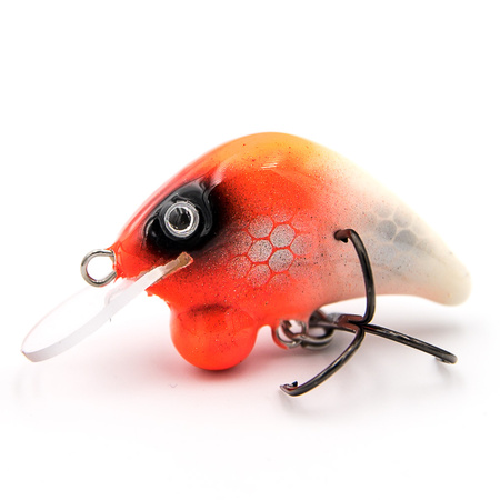 Wobler KillerEGG FAT II 3cm 2,9g white orange