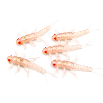 Fishchaser Microlarvae widelnica 3,5cm 1g ROSE 5szt.